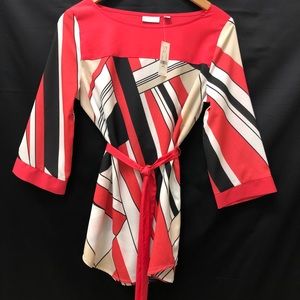 NY&C Geometric Pattern Tunic